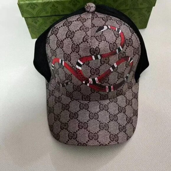 Gucci Authentic Mens King Snake Hat - Picture 7 of 7